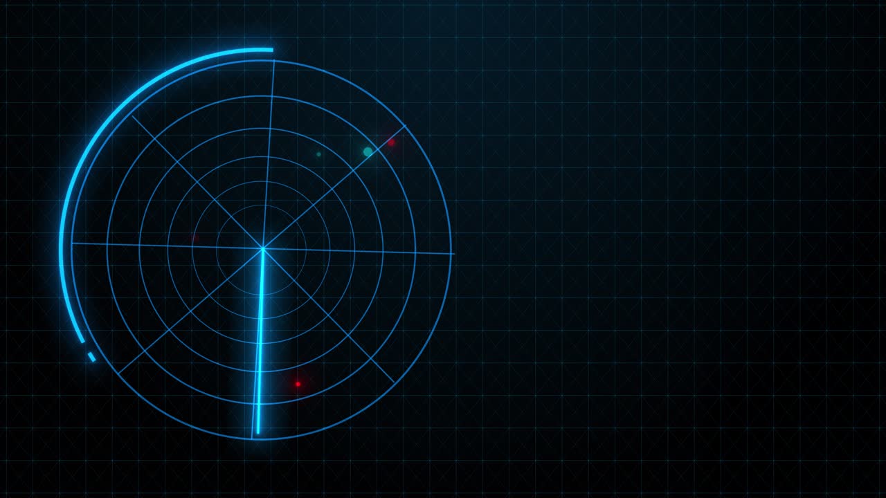 4k radar screen scanning surrounding traffic hud radar display military search system interface map