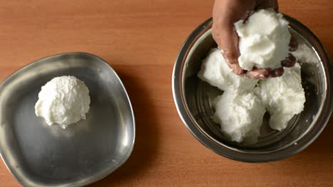 Closeup-of-Indian-women-hands-making-of-Butter-at-home