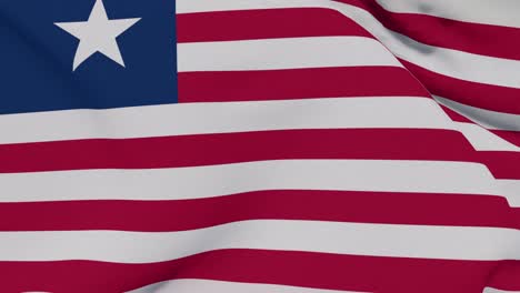 flag liberia patriotism national freedom, seamless loop