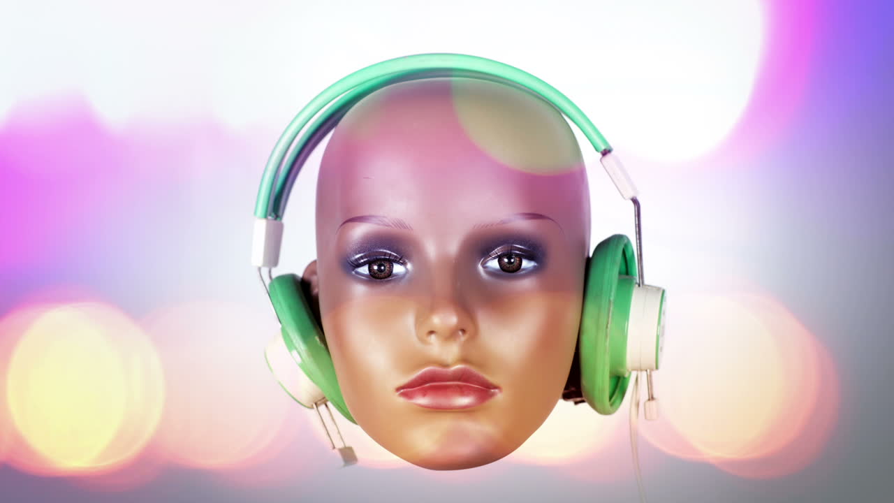 modelo en auriculares 00