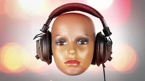 mannequin in headphones 00