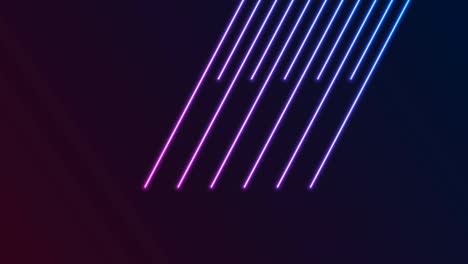 glowing blue purple neon laser lines abstract motion background