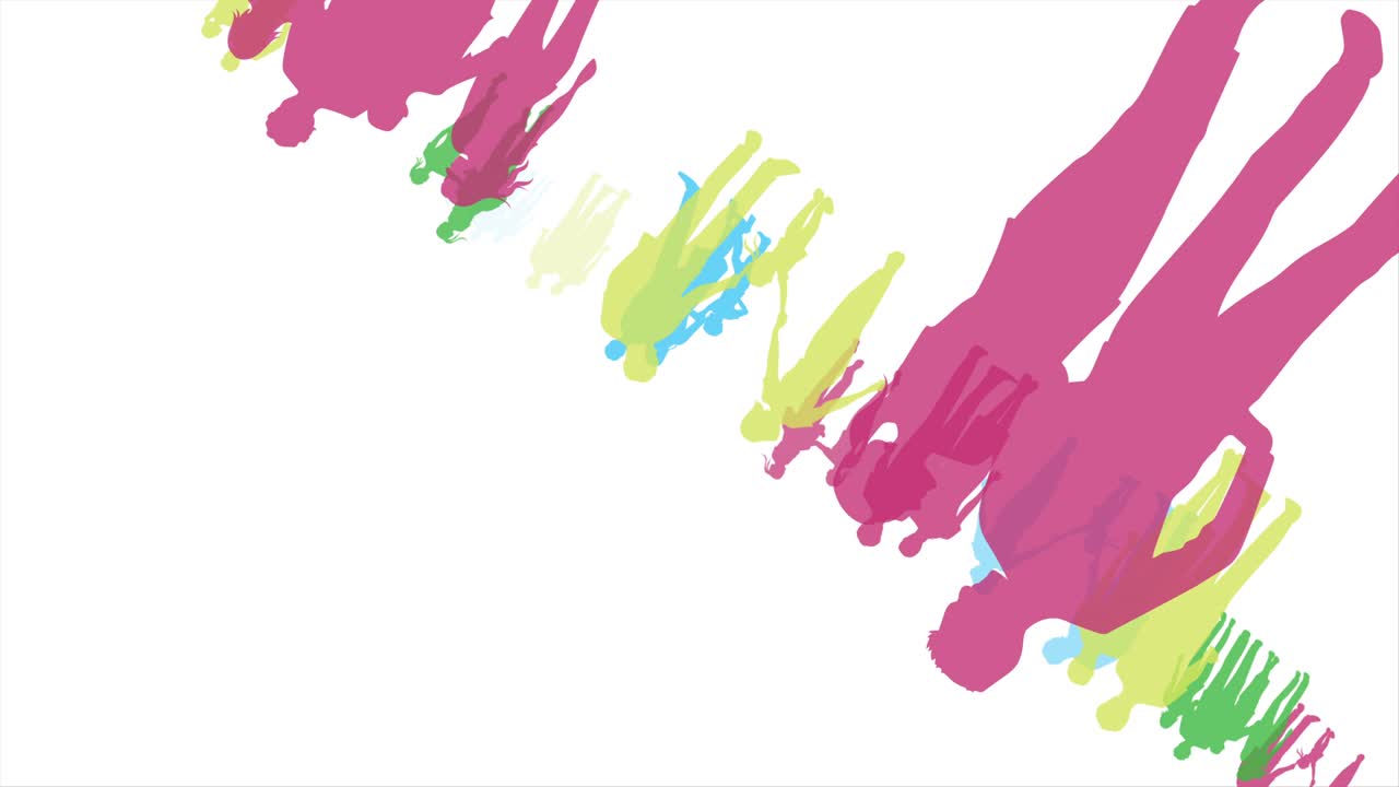 siluetas de la familia