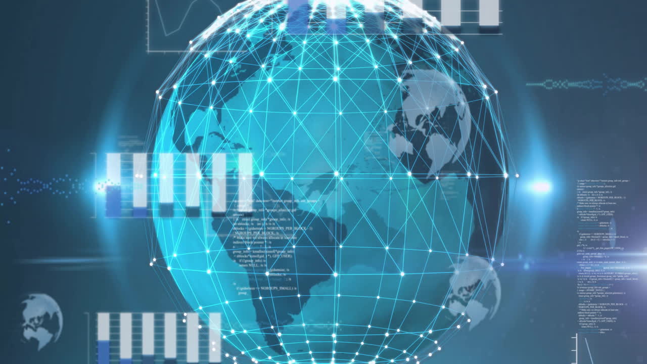 데이터 처리 및 전 세계 연결 네트워크의 활성화