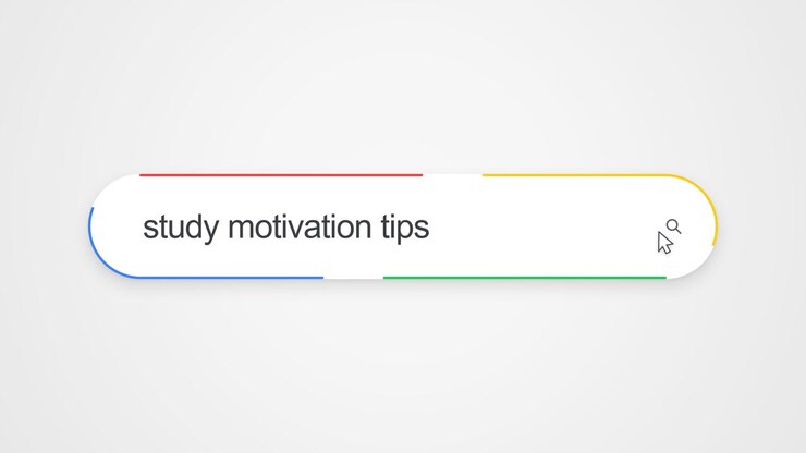 Study Motivation Tips In A Web browser On A Computer Interface. Online Educational Advice And Productivity Inspiration. Close-up Shot