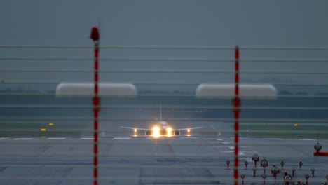 airplane flight early morning