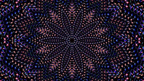 Bright abstract light governing full color, kaleidoscope