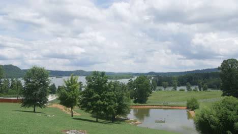 Timelapse-of-clouds-moving-across-landscape