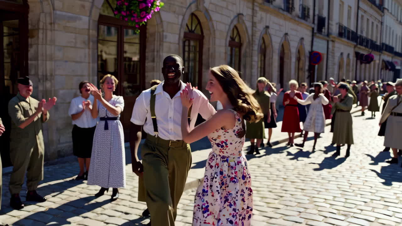 빈티지 스트리트 댄스 축제