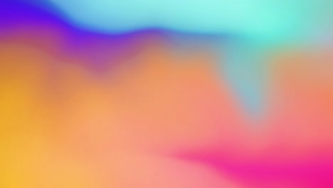 abstract colorful gradient 3d liquid dynamic waves 4k loop background.