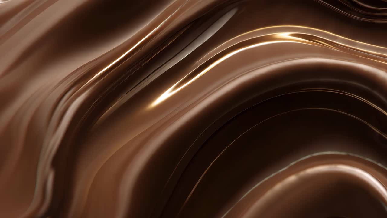 textura de chocolate derretido