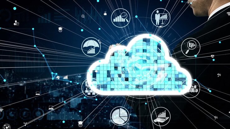 Conceptual cloud computing and data storage technology for future innovation
