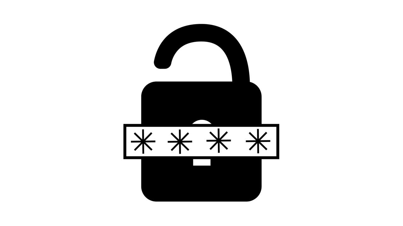 cerradura de combinación.