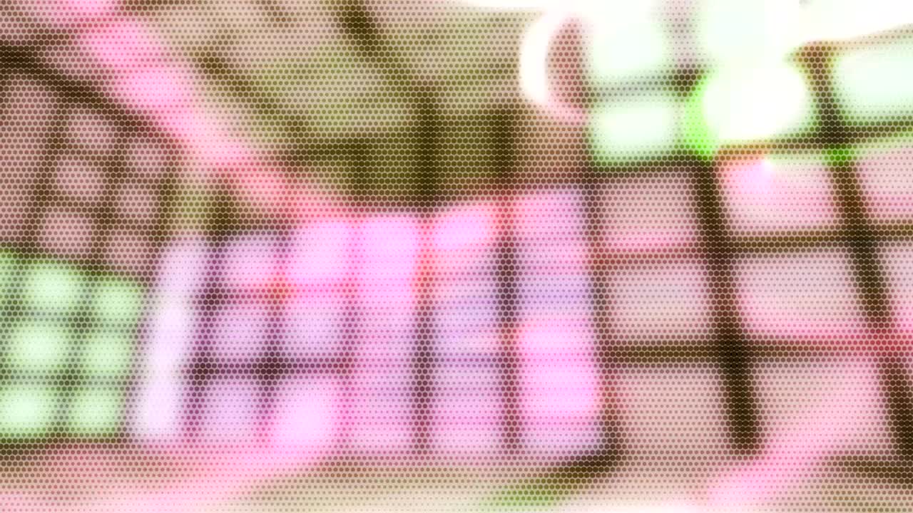 fondo de movimiento animado que muestra notas musicales