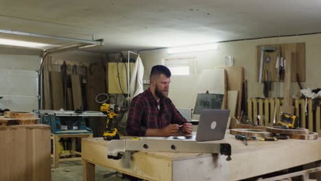 woodworker in a workshop