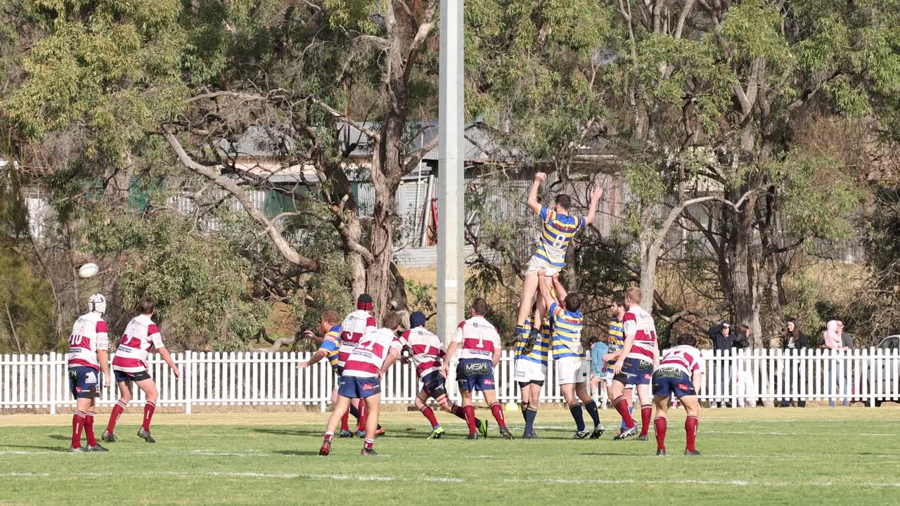 럭비 팀 은 역동적 인 야외 경기 에서 경쟁 한다