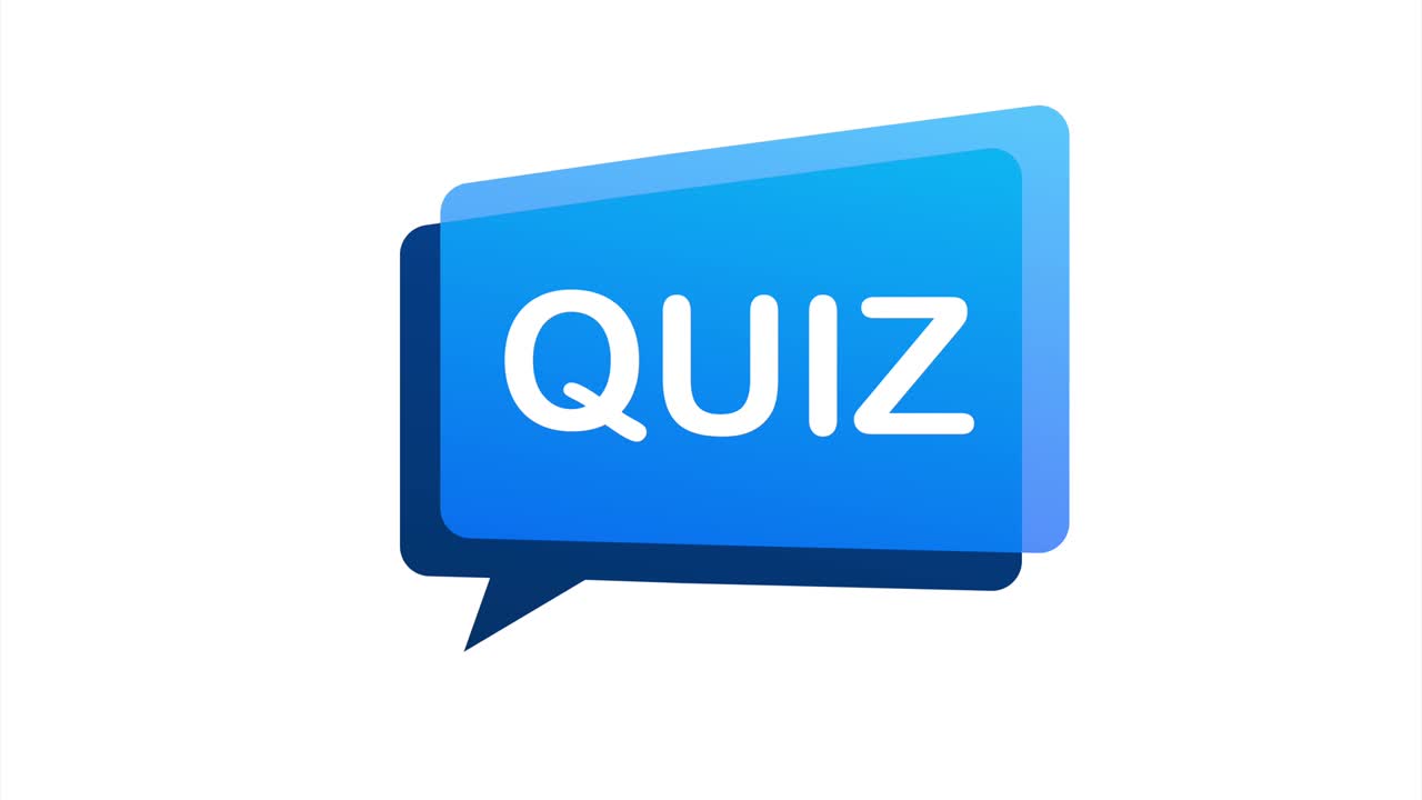 Quiz logo with clock, concept of questionnaire show sing, quiz button, question competition. stock illustration.