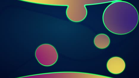 líquido de lava subiendo animación en un bg oscuro
