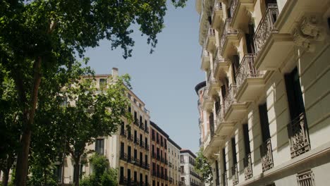 european city street scene