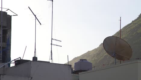 antenna by christ the redeemer in rio de janeiro, brazil