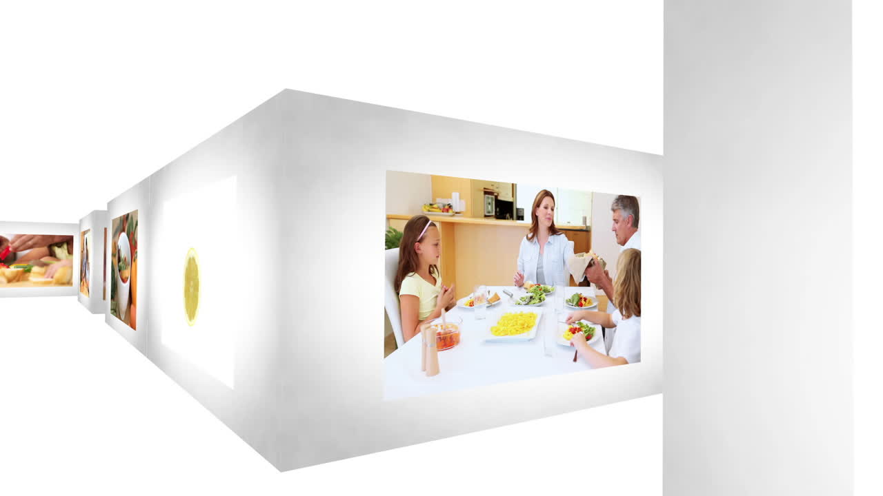 videos de alimentos saludables presentados por una mujer