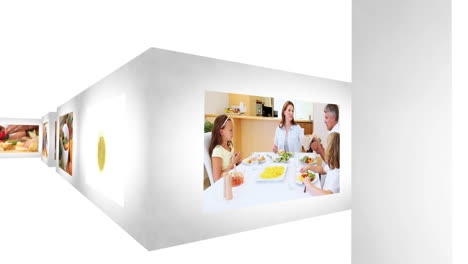 videos de alimentos saludables presentados por una mujer