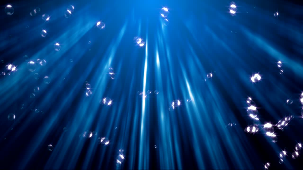 animación de burbujas de aire abstractas (bucle)