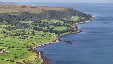 the antrim coast road in northern ireland