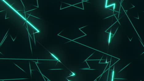 Green-laser-and-neon-lines-pattern-on-black-gradient