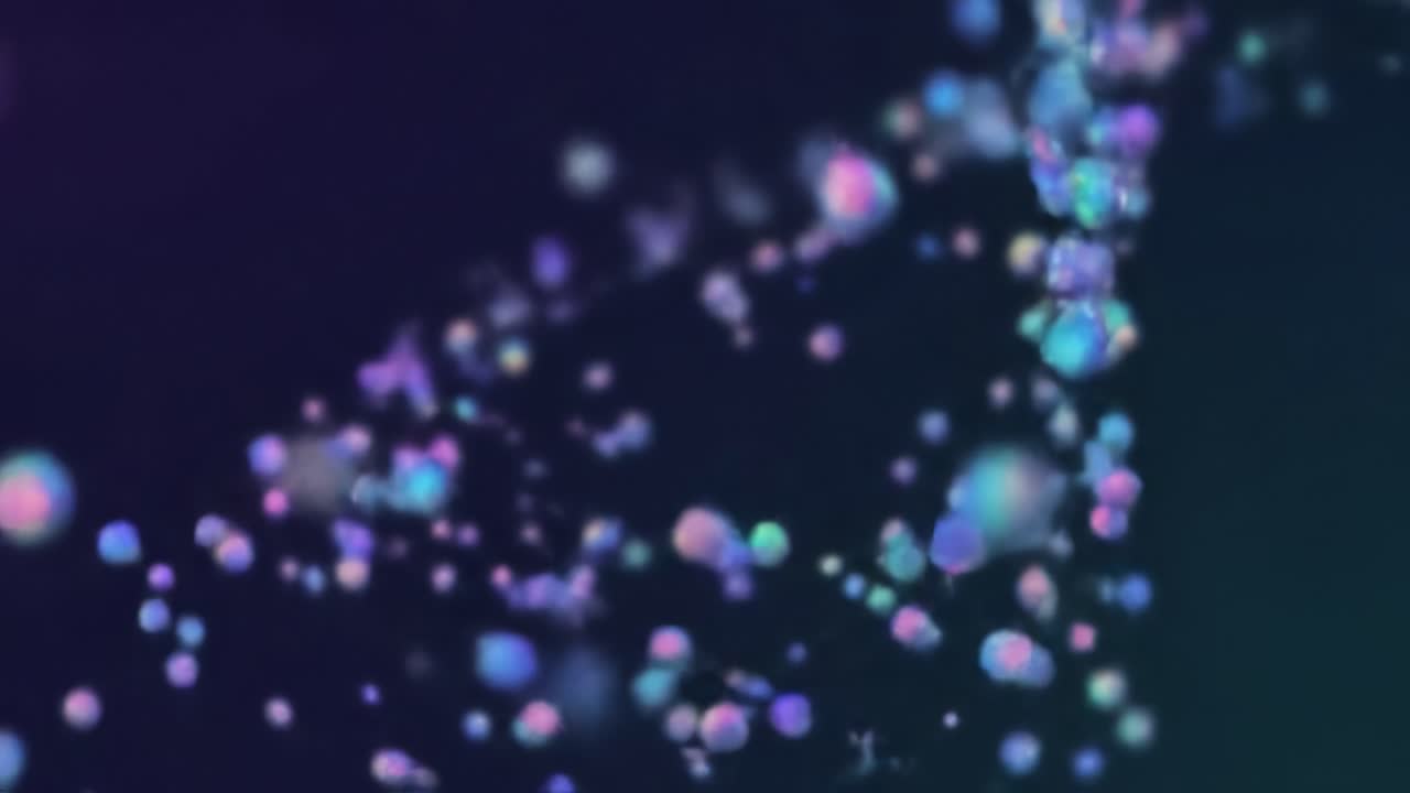 fondo de partículas de colores abstractos