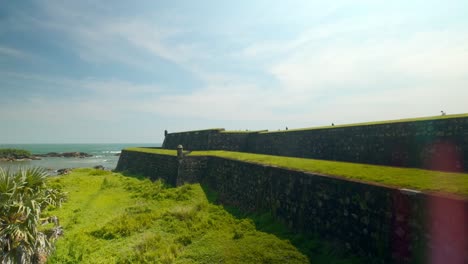 ancient fortress by the sea