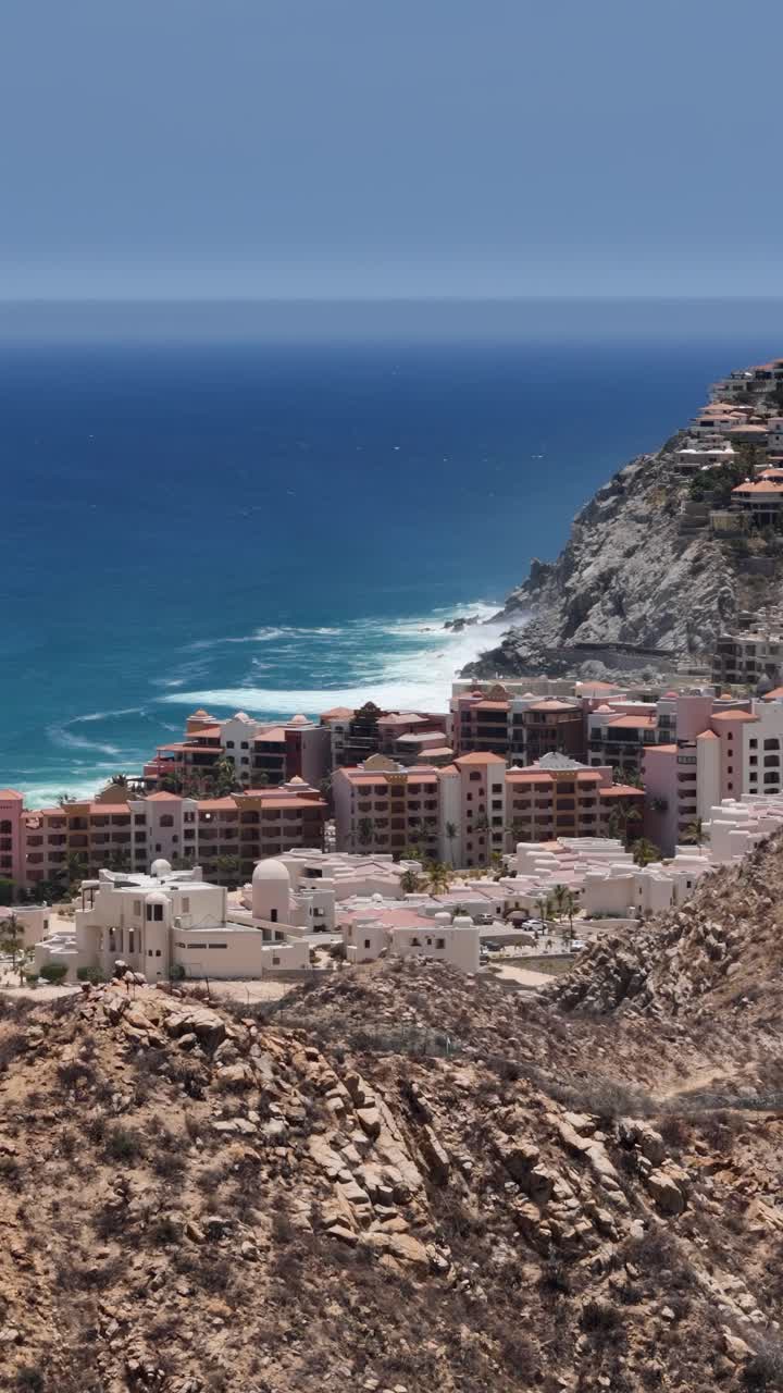 Coastal Resort Overlooking the Ocean