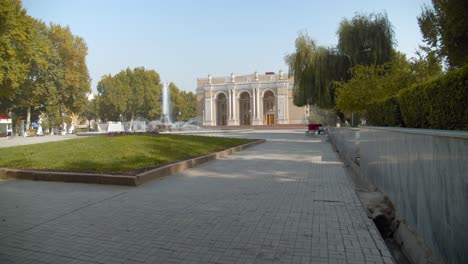 the navoi theater state academic bolshoi theatre" is the national opera theater in tashkent, uzbekistan