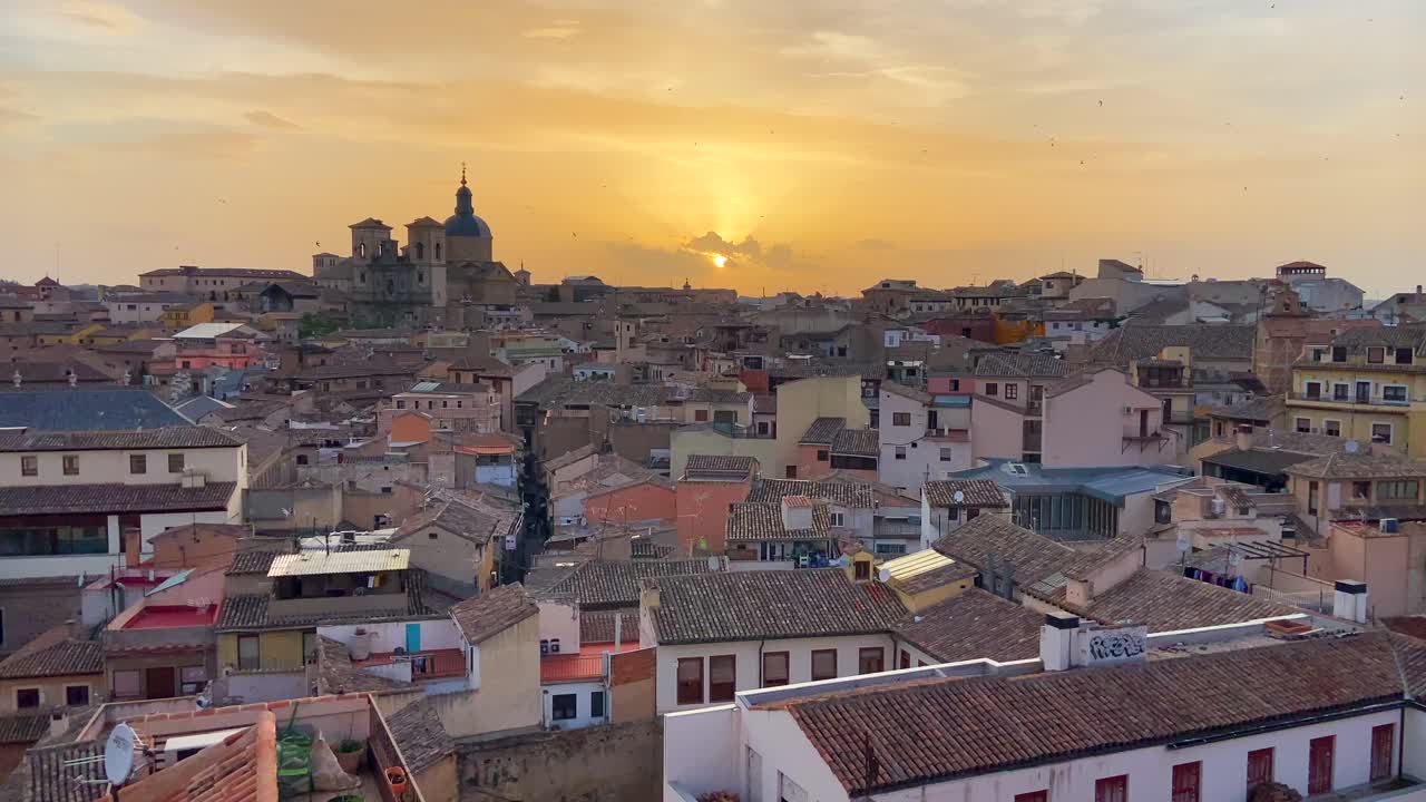 스페인 톨레도의 낭만적인 풍경