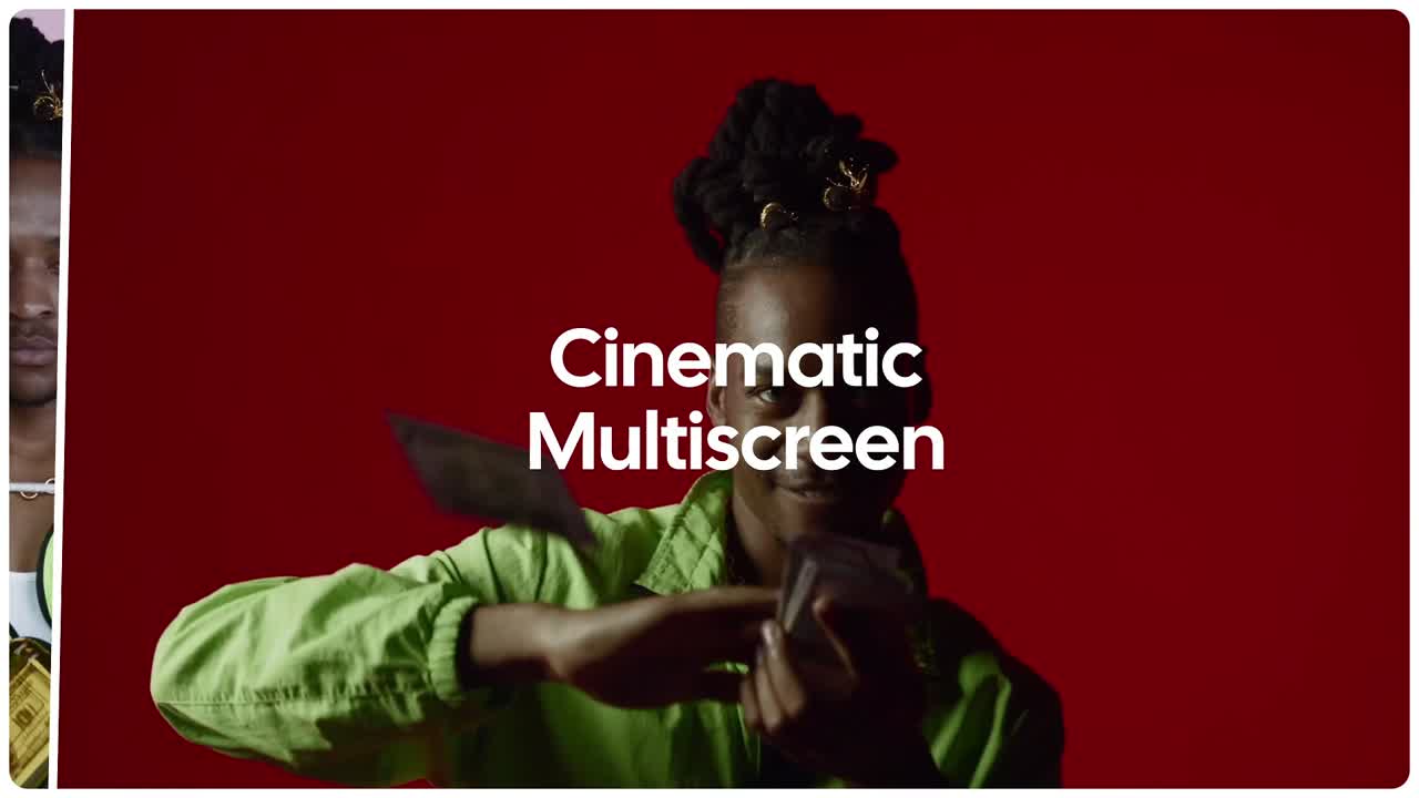 Générateur d’écran partagé pour les comparaisons de deux images et les intros vidéo créatives