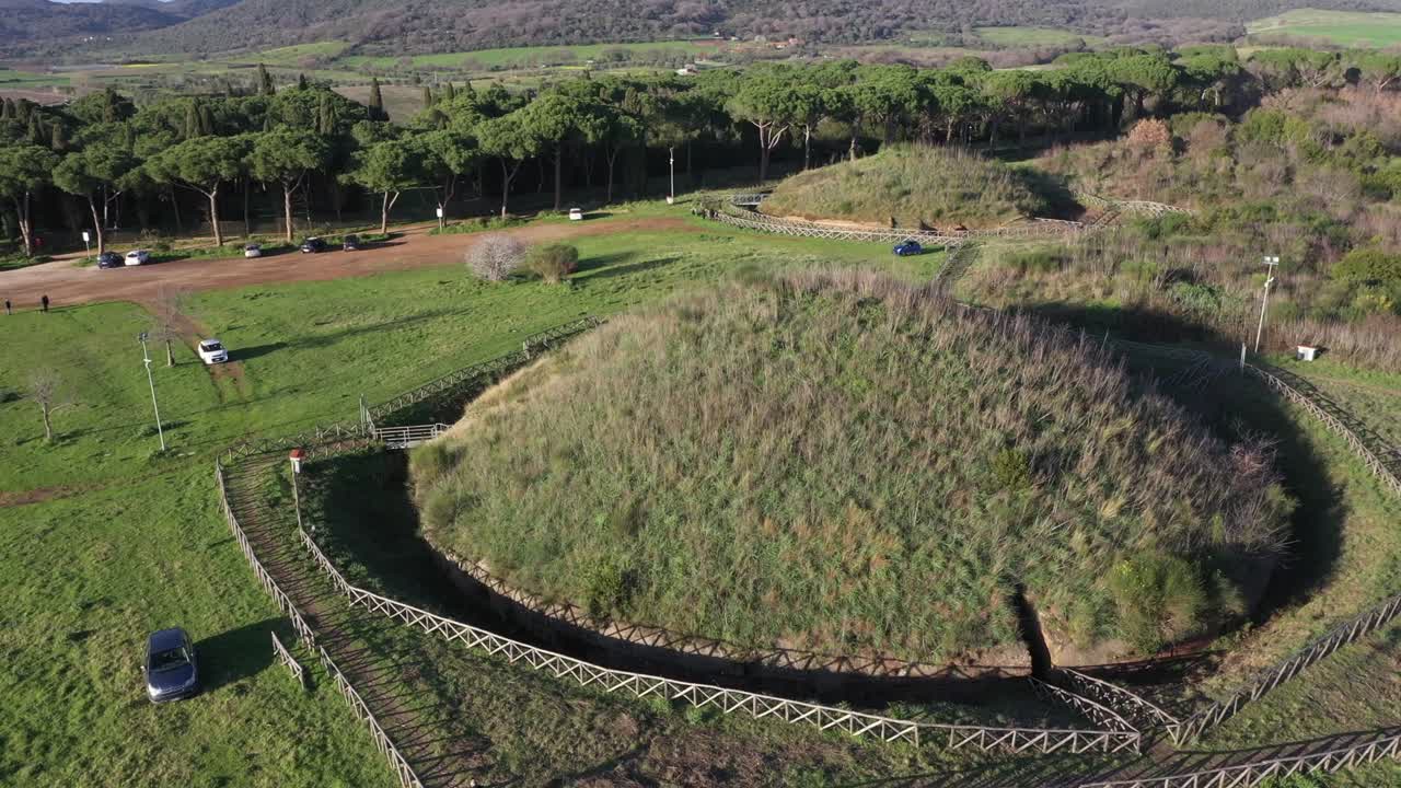 에트루스카의 무덤, 세르베테리 (cerveteri) 의 묘지