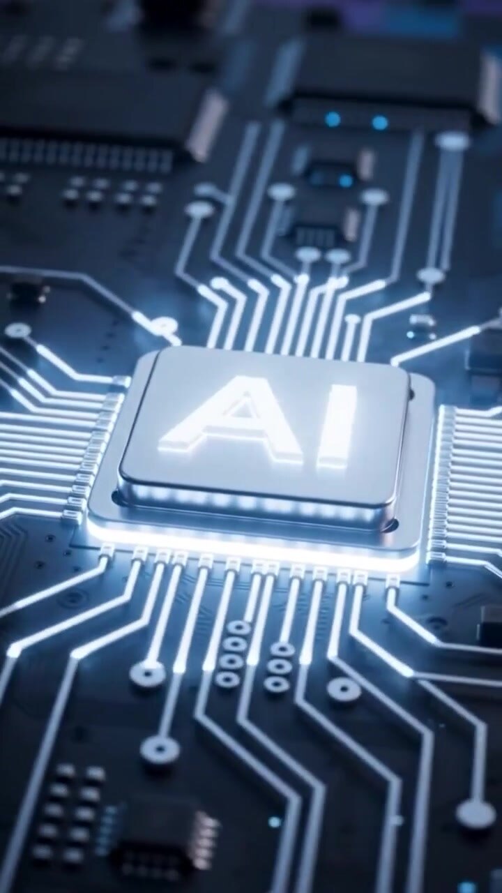 AI Chip Motherboard Technology Background