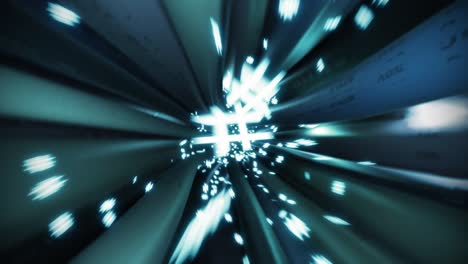 Wires cables hash tag fly through data internet tweet internet hashtag # 4k