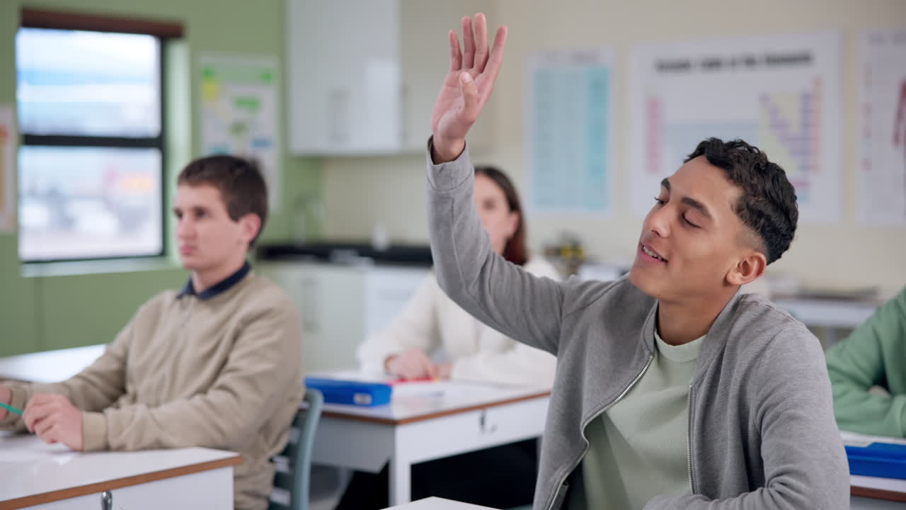 교실에 있는 학생들