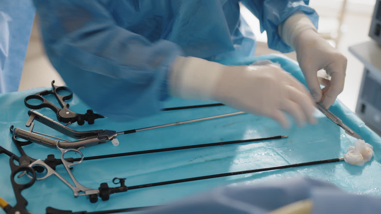 procedimiento quirúrgico en curso