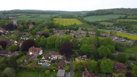 Beautiful-scenery-of-Chilham-in-Kent,-UK