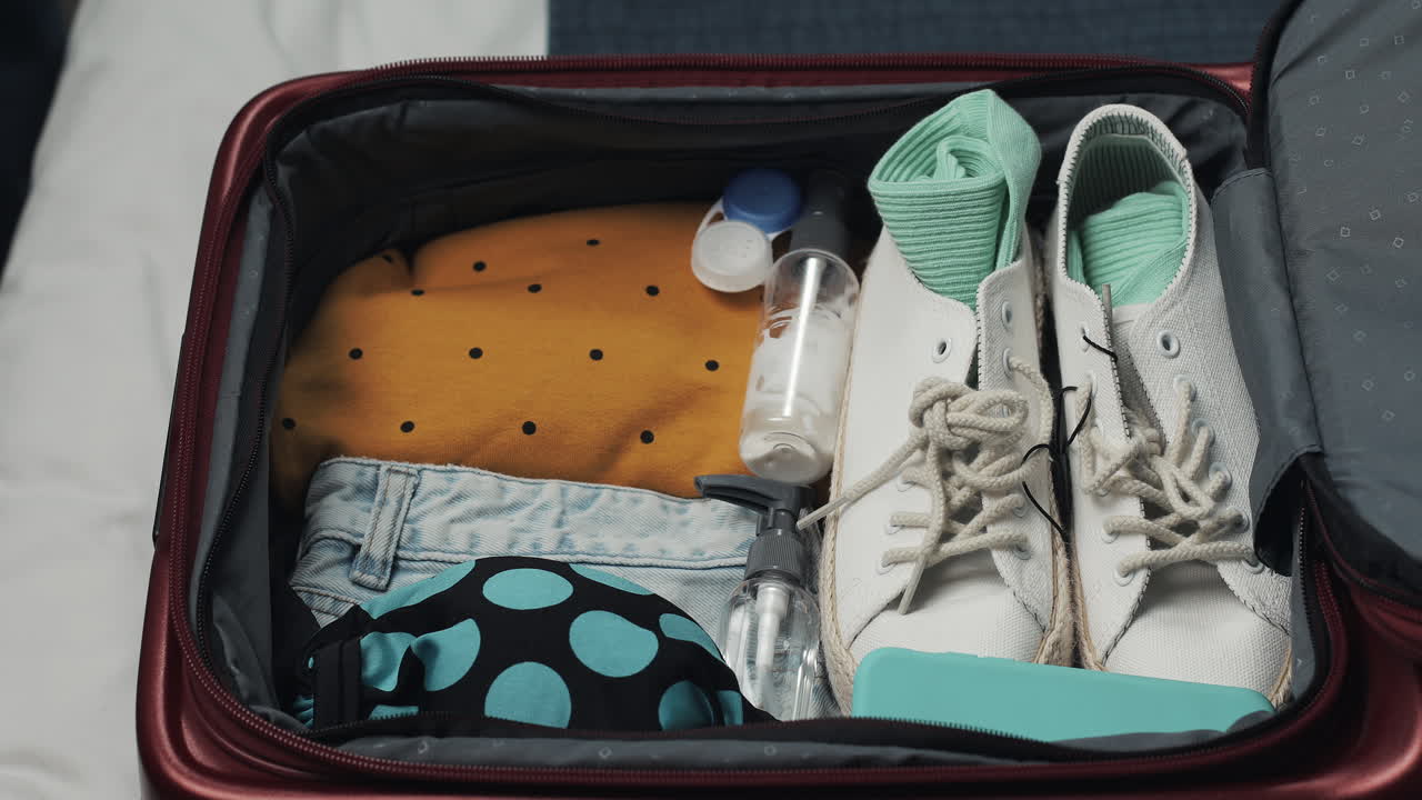 Packing a Suitcase for Travel