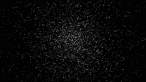 Particle-cloud-swarming-and-rotating,-monochromatic