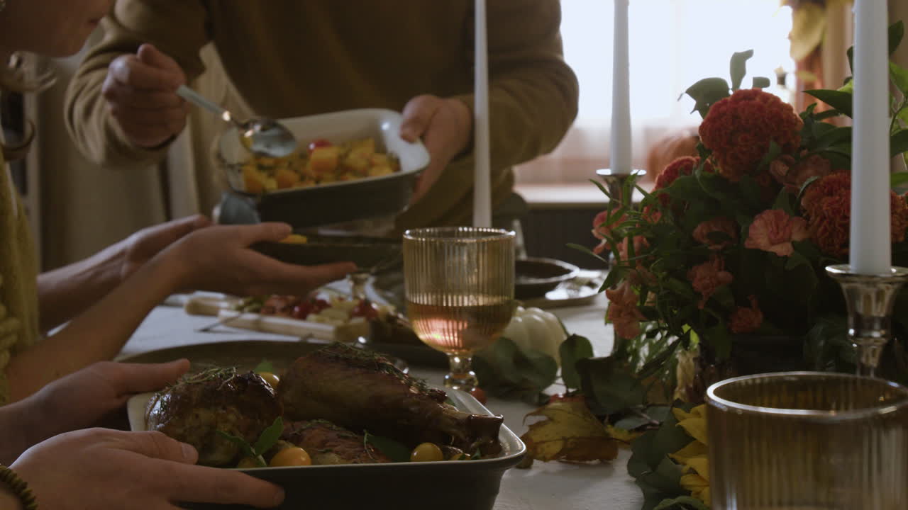 Thanksgiving Dinner Celebration with Family