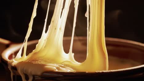 melted cheese fondue