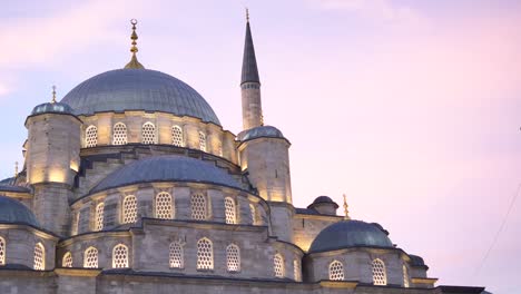 mosque in istanbul at night