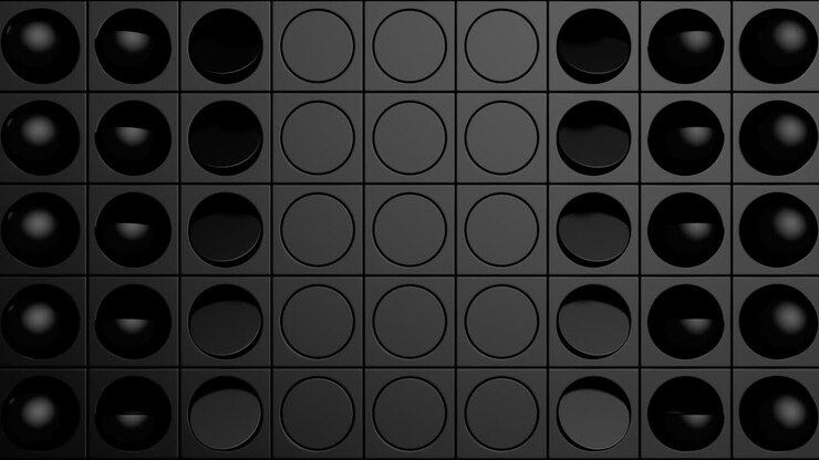 Background of Animated Hemispheres