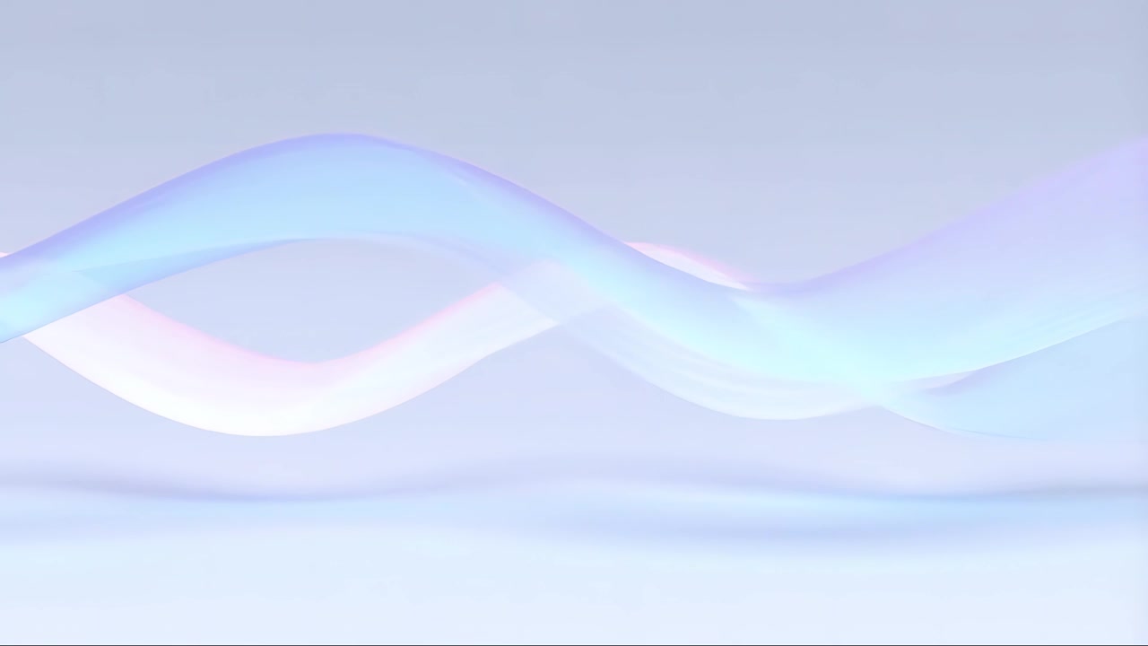 Minimal Abstract Wave Motion Background 4K