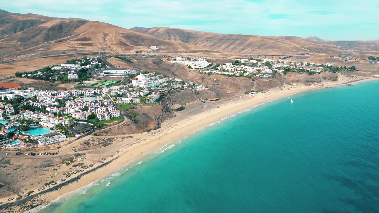 increíble playa de esquinzo con un horizonte sin fin