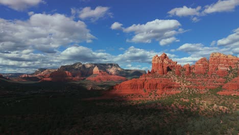 Sedona-Rote-Felslandschaft